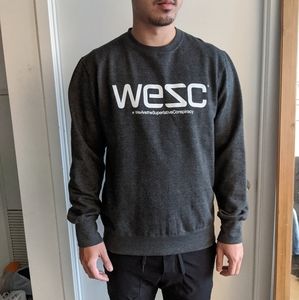 WESC Crewneck Pullover Sweater - Medium